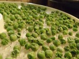 Frozen peas!